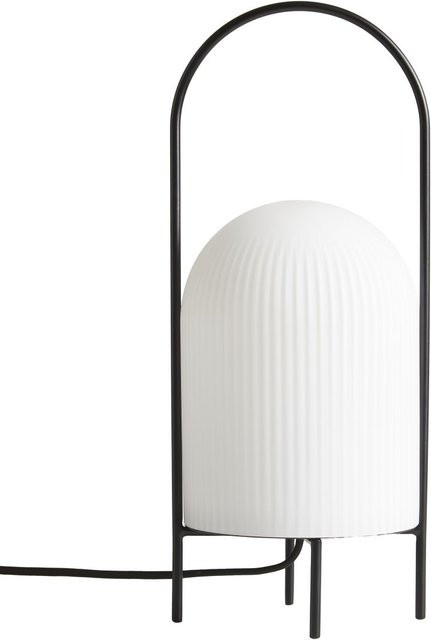 Woud Ghost Tischleuchte aus Glas und Metall in Schwarz, dimmbar, warmweißes Licht - Bild 1
