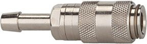 Riegler Schnellverschlusskupplung NW 2,7 aus Edelstahl 1.4305 in Silber mit Tülle LW 3 - Bild 1