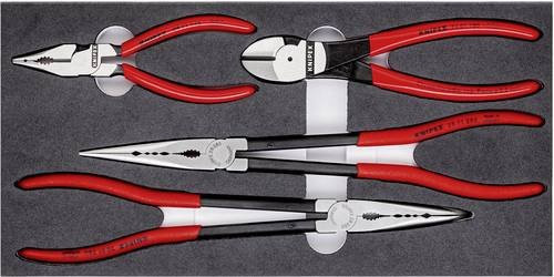 Knipex Zangen-Set KFZ 00 20 01 V16 in Schaumstoffeinlage, 4-teilig - Bild 1