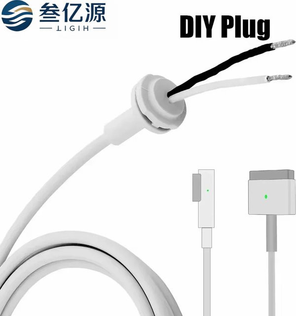 Apple 85W MagSafe Ladegerät mit Magnetischem AC/DC Adapterkabel in Weiß für MacBook Pro und MacBook Air - Bild 1
