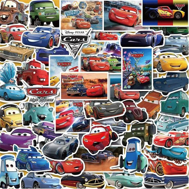 Disney Cars Lightning McQueen Aufkleber, 10-teiliges Set - Bild 1