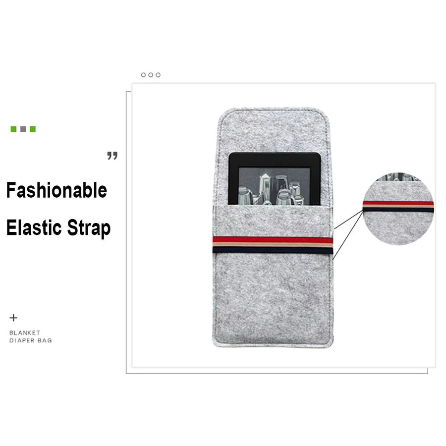 Stoßfeste Schutzhülle für Amazon Kindle Paperwhite 11. Generation, Oase 3 E-Reader-Tasche, Grau - Bild 2