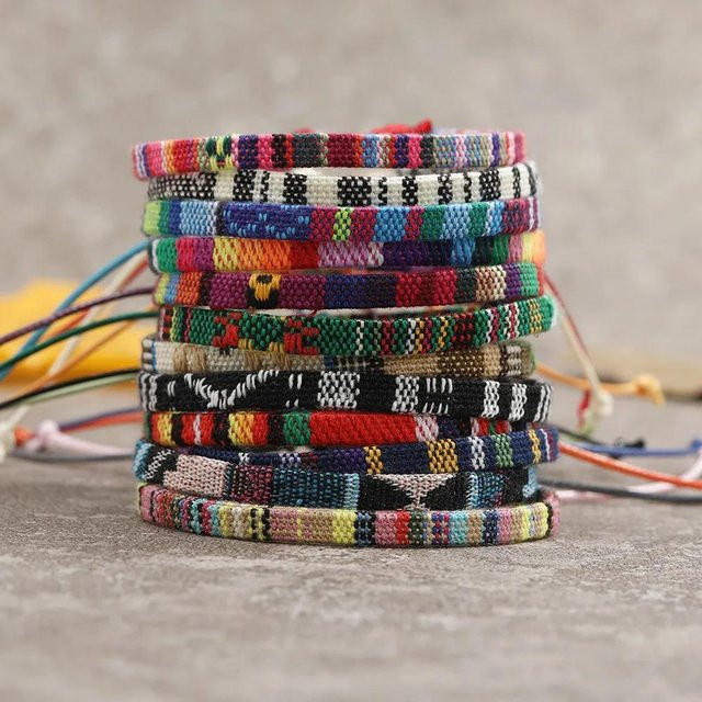 YIRAN Armband Set, Bunt, Baumwolle, Unisex - Bild 1