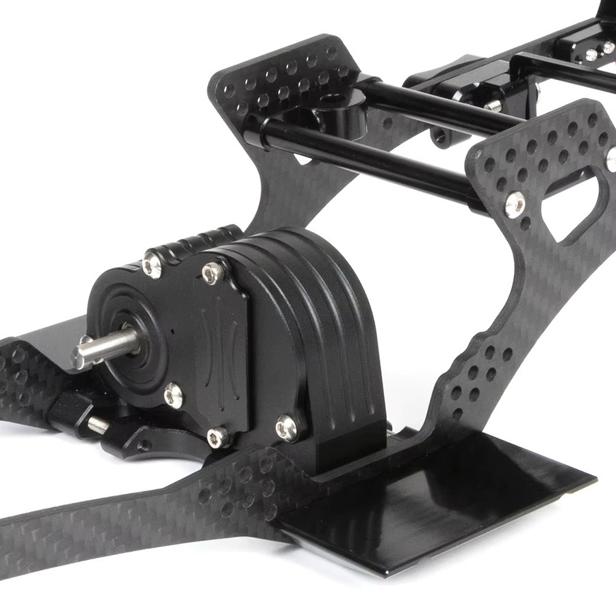 Fimonda Carbon Fiber LCG Chassis Kit Rahmen Schienen V2 1/10 - Bild 2