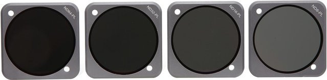 Junesta 4-in-1 NDPL-Filter Set ND8-PL, ND16-PL, ND32-PL, ND64-PL für DJI Action 2 Kamera in Grau - Bild 1