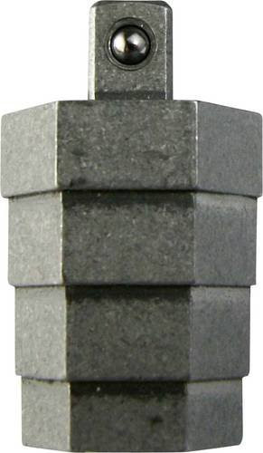 Gedore Sechskant-Stufenadapter 012735 mit 1/4 Zoll Antrieb, Größen: 9/16 Zoll, 5/8 Zoll, 11/16 Zoll, 3/4 Zoll, grau - Bild 1