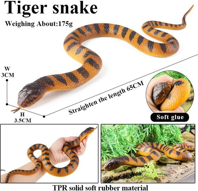 Oenux Wald Wilde Schlangen Actionfiguren Tiere ab 3-6 Jahren - Bild 1