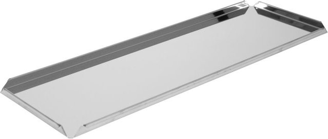 Schneider Thekenblech aus Edelstahl in Silber, rechteckig, L: 60 cm, B: 20 cm, H: 1,5 cm - Bild 1