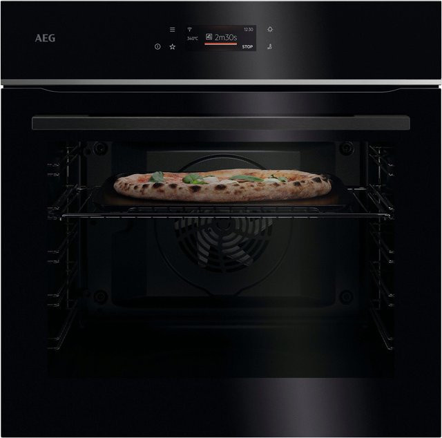 AEG Multifunktionsbackofen TX7PB63FSB mit Pizzafunktion in Schwarz - Bild 1