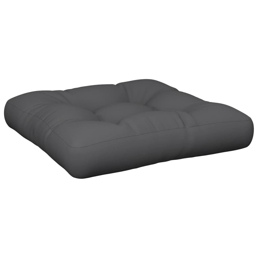 vidaXL Palettenkissen 2-teiliges Set Anthrazit aus wasserabweisendem Polyester - Bild 6