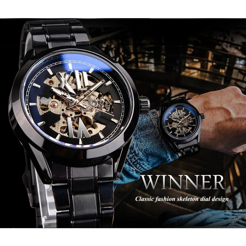 GEWINNER Armbanduhr Automatik, Edelstahl, 43 mm, Herren - Bild 2