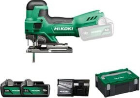 HiKOKI Akku-Stichsäge CJ18DB in Grün mit 18,0 V und 5,0 Ah Akku - Bild 1