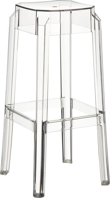 TPFLiving Barhocker Faxi in Bernstein Braun modern - Bild 1