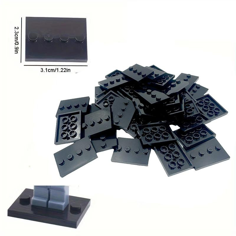 Yiran toy Stadtfiguren Grundplatte Display Halter 20-teiliges Set schwarz - Bild 4
