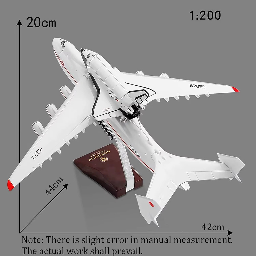 ZOCO An225 Ukrainisches Antonov Modell, 1:200, Weiß - Bild 2