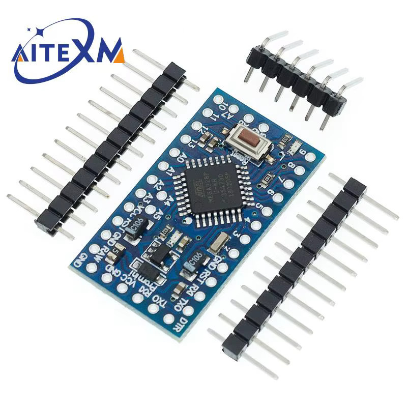 YANXD Pro Mini 328 Mikrocontroller ATMEGA328P-AU für Arduino in Blau - Bild 2