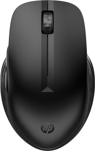 HP 435 Kabellose Ergonomische Maus mit Bluetooth und 2,4 GHz USB-Verbindung in Schwarz - Bild 1