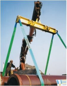 Hebeband grün 2000 kg, Breite: 7,5 cm, Länge: 200 cm - Bild 1