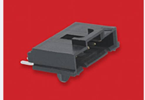 Molex Einbau-Stiftleiste Standard Schwarz 6-polig mit 2.54mm Rastermaß - Bild 1
