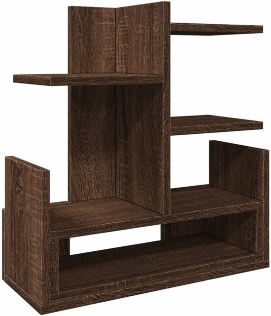 vidaXL Schreibtisch-Organizer in Eiche Braun, B/T/H: 49 x 20 x 52,5 cm - Bild 1