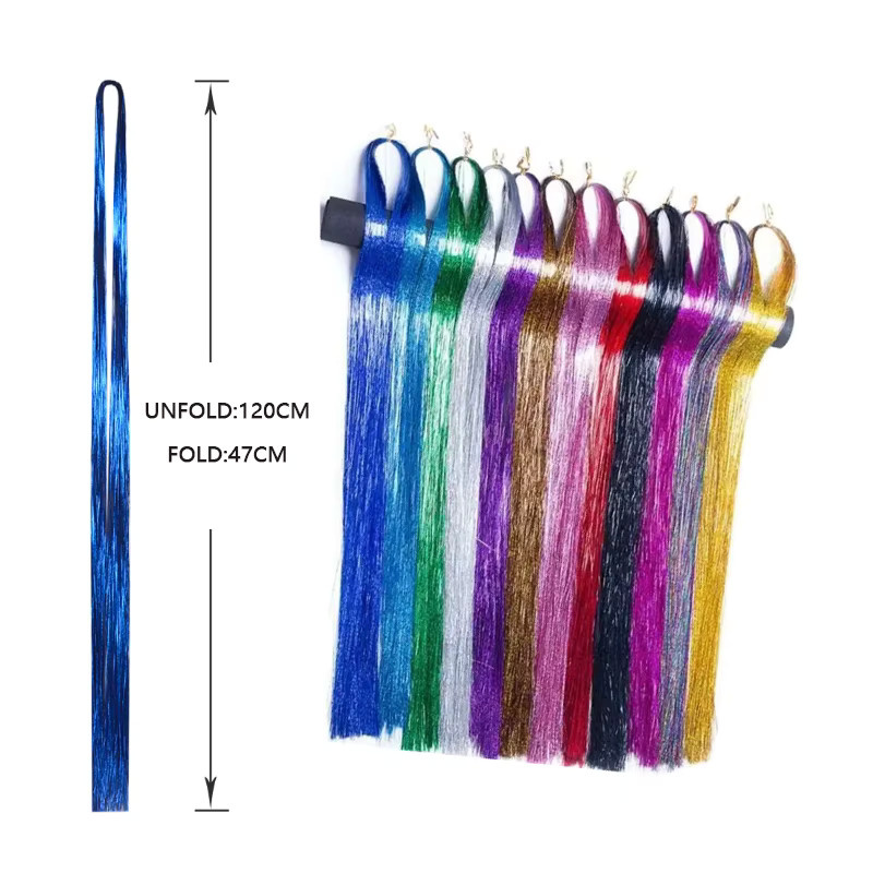 Horsepower star Haarverlängerungen, synthetisch, Regenbogen, Damen - Bild 3