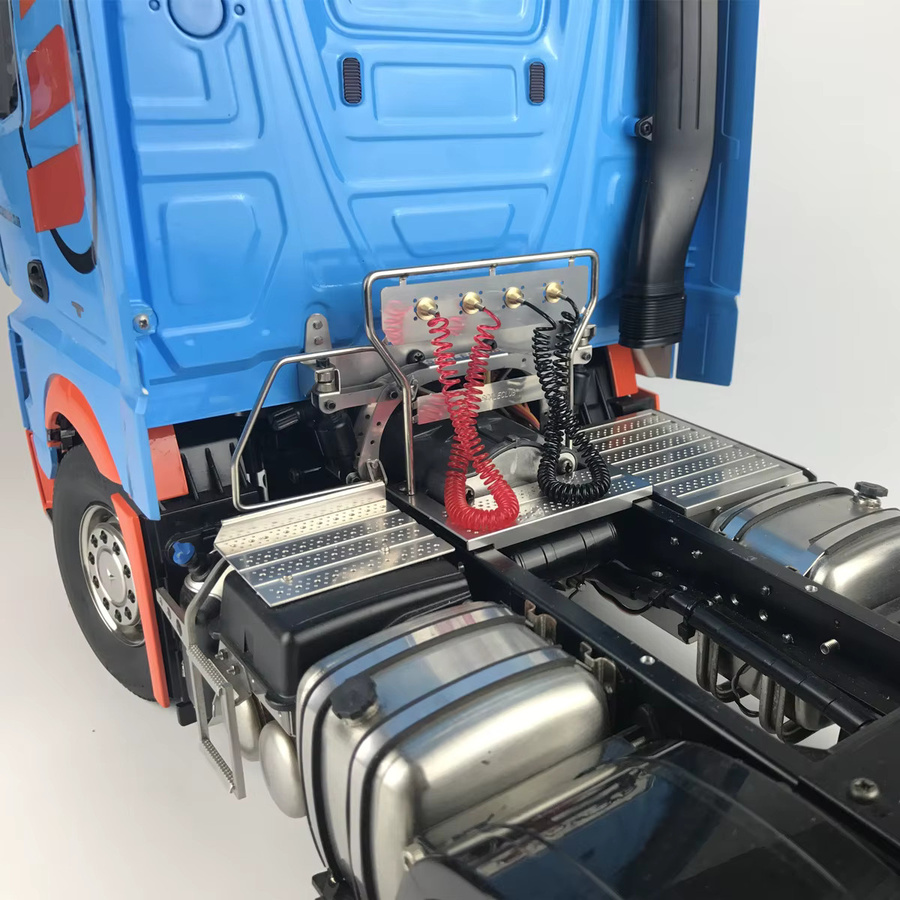 Scale club Tamiya 1:14 Anhänger LKW Muldenkipper, Metall, Zubehör - Bild 2