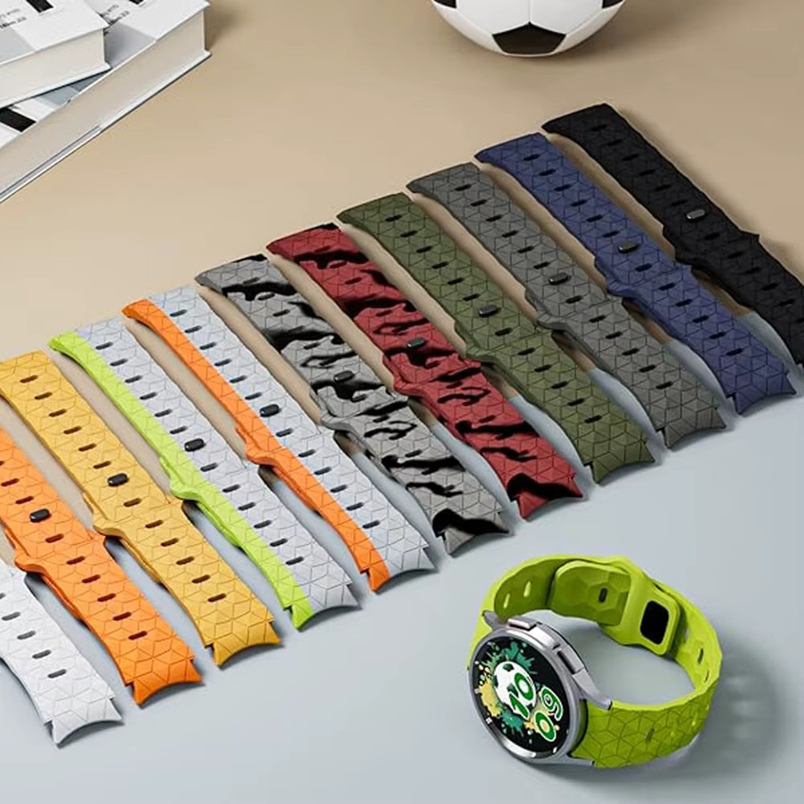 RMUTANE Uhrenarmband Silikon, 20 mm, Unisex - Bild 2