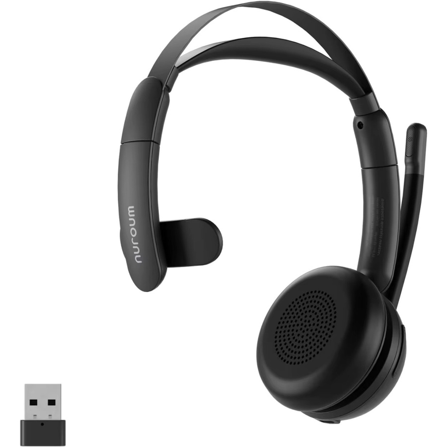 Nuroum HP31SU Bluetooth 5.3 Kabelloses Over-Ear-Headset mit ENC-Geräuschunterdrückungsmikrofon und Stummschalttaste in Schwarz - Bild 7