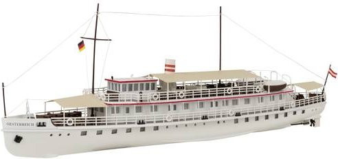 Faller Fahrgastschiff Oesterreich, Modell, Spur N, 1:160 - Bild 1