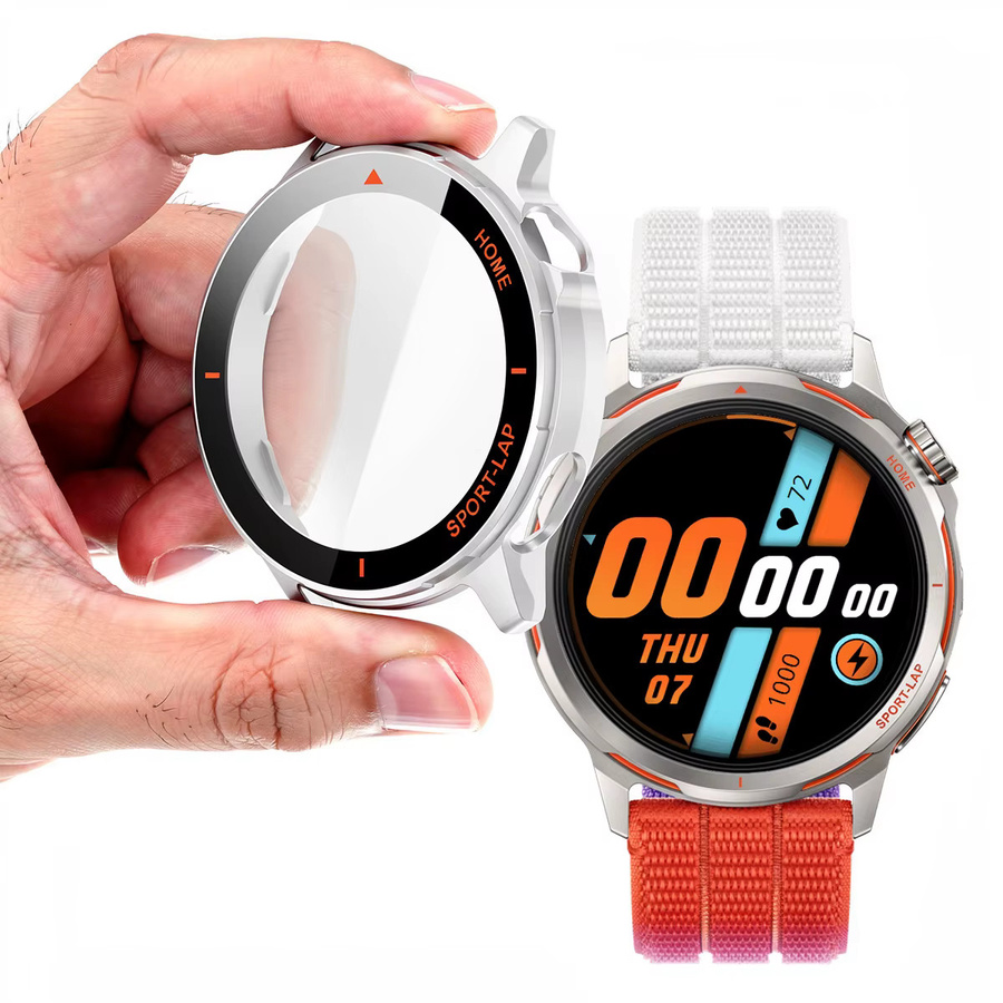 CHIICSMART Smartwatch-Abdeckung für Huawei Watch GT Runner 2, Gehärtetes Glas, PC-Gehäuse - Bild 2