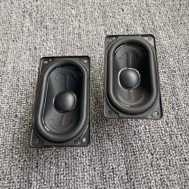 GHXAMP 2 Stück Rechteckige Lautsprechereinheiten Horn für JBL Charge 5, Farbe: Schwarz, B: 93 mm, H: 53 mm - Bild 1