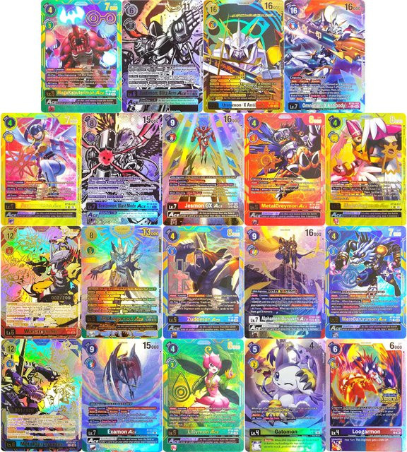Bandai Digimon DIY Sammelkarten: Blast Mode Justimon Blitz Arm ACE SP SR, Spiel-Sammelkarte - Bild 1