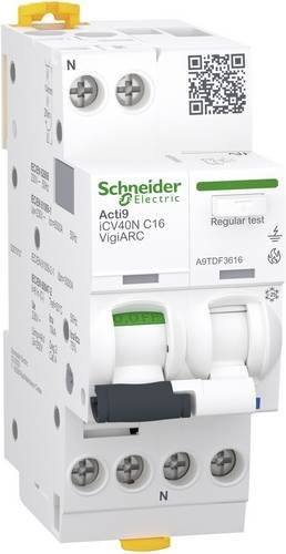 Schneider Electric A9TDF3616 RCBO Fehlerlichtbogen-Schutzeinrichtung 2-polig 0,03A in Weiß - Bild 1