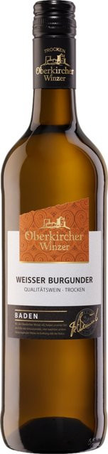 Oberkircher Weißer Burgunder, Weißwein, Baden, trocken, 2025, 0,75 l - Bild 1