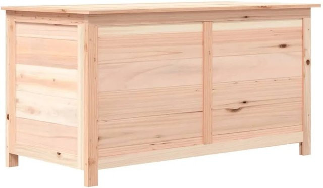 vidaXL Outdoor-Kissenbox aus Massivholz Tanne, B/T/H: 100 x 50 x 56 cm - Bild 1