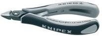 Knipex ESD Präzisions-Elektronik-Seitenschneider ohne Facette, schwarz, 125 mm - Bild 2
