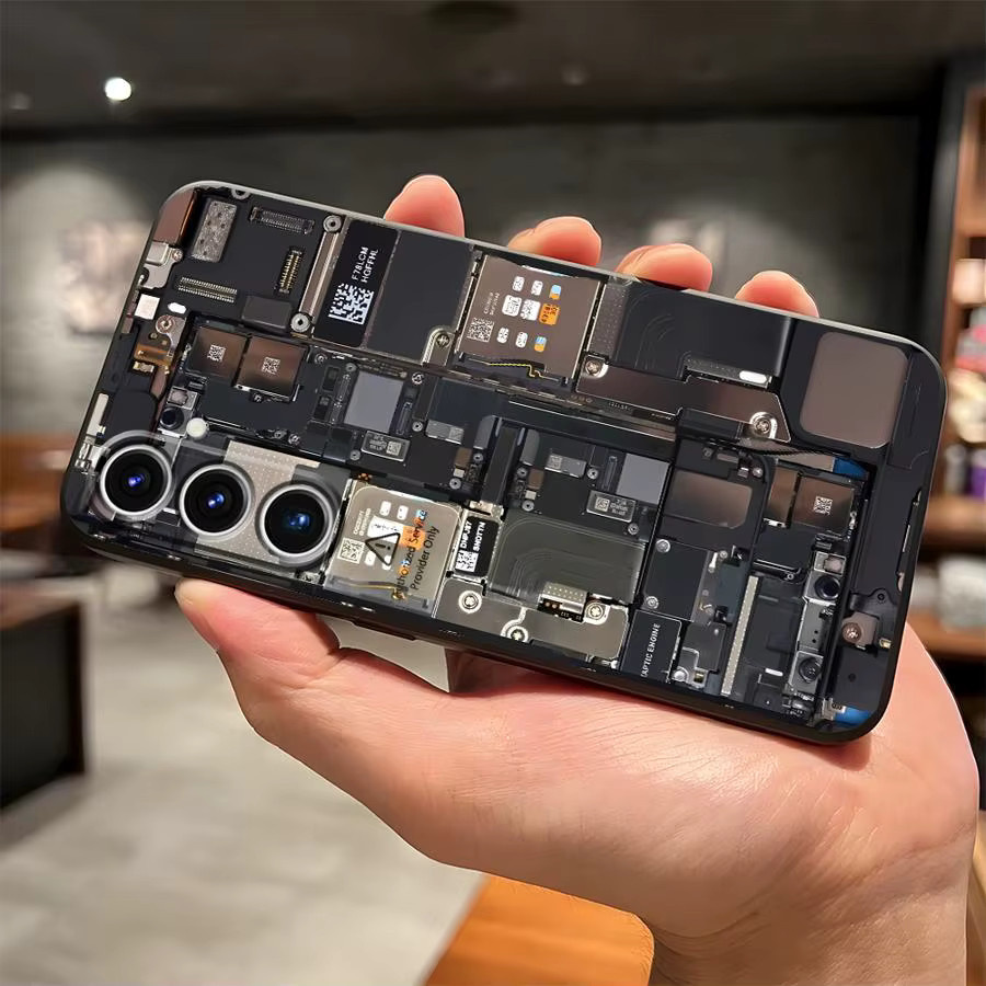 Samsung Handyhülle mit Platine Muster für Galaxy S24 S25 S23 S20 S10 S9 Note 20 Ultra und weitere Modelle - Bild 2