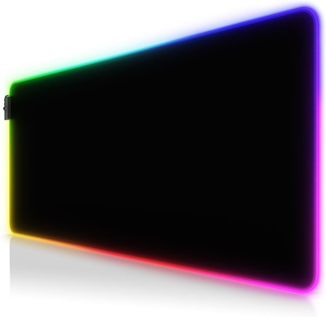 Titanwolf RGB Gaming Mauspad Schwarz B/B: 90 cm, T: 40 cm - Bild 1