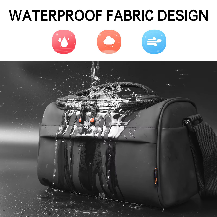 Fusitu FT-B750 Digitale DSLR-Kameratasche aus wasserdichtem Nylon in Schwarz für Nikon Sony Canon FujiFilm Olympus Panasonic Kameras - Bild 5