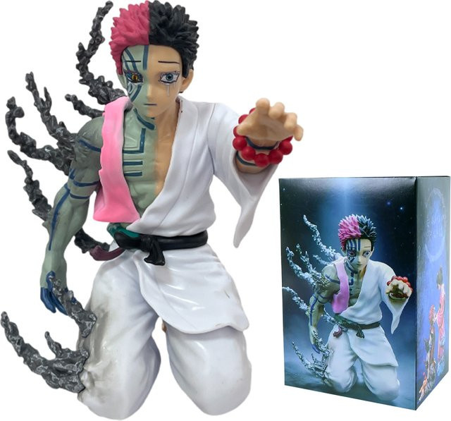 Bandai Demon Slayer Akaza Actionfigur, 14cm, Einzelfigur - Bild 1
