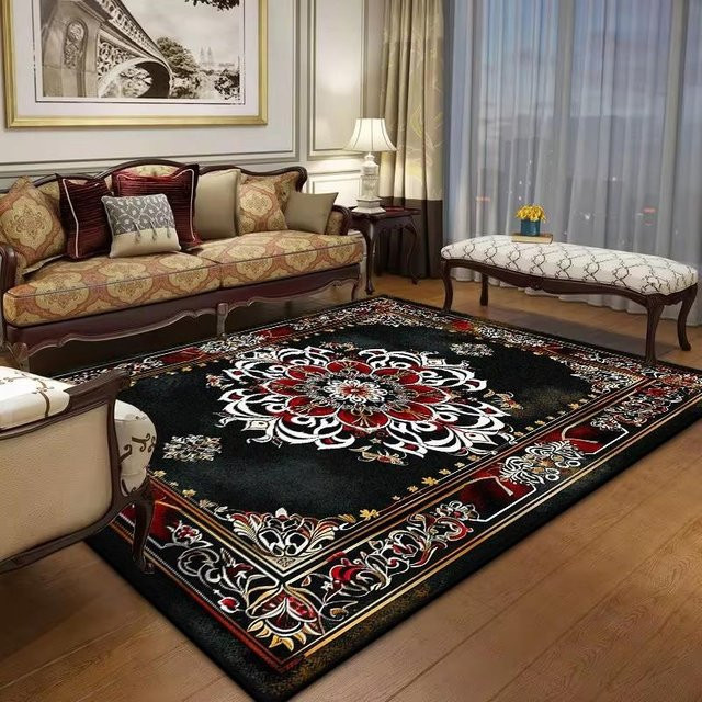 Persischer Luxusteppich Lodestar mit floralem Design, rutschfest und maschinell gewebt, Mehrfarbig, Breite: 60 cm, Länge: 90 cm - Bild 1