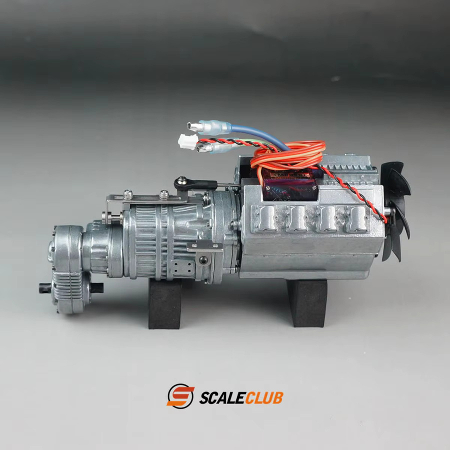 SCALECLUB RC Truck 1:14, 3-Gang-Getriebe, Zubehör, Metall - Bild 5