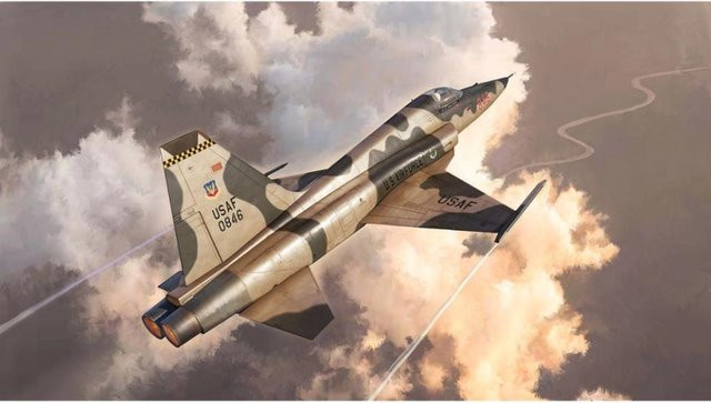 Italeri Northrop F-5E Tiger II, Modell, 1:48, Grau - Bild 1