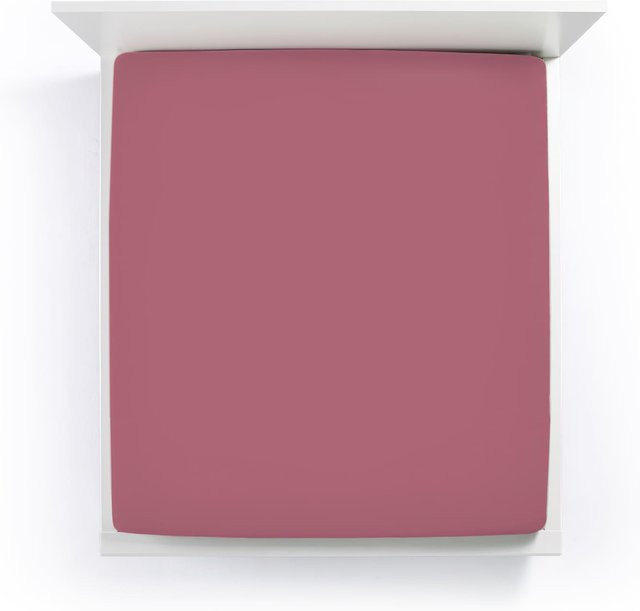 Formesse Spannbettlaken Bella Donna Jersey in Pink - Bild 1