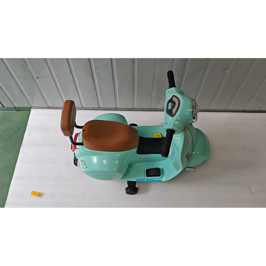 Aosom Elektro Motorrad Mini Vespa GTS 6V, Grün, ab 1,5 Jahre - Bild 2
