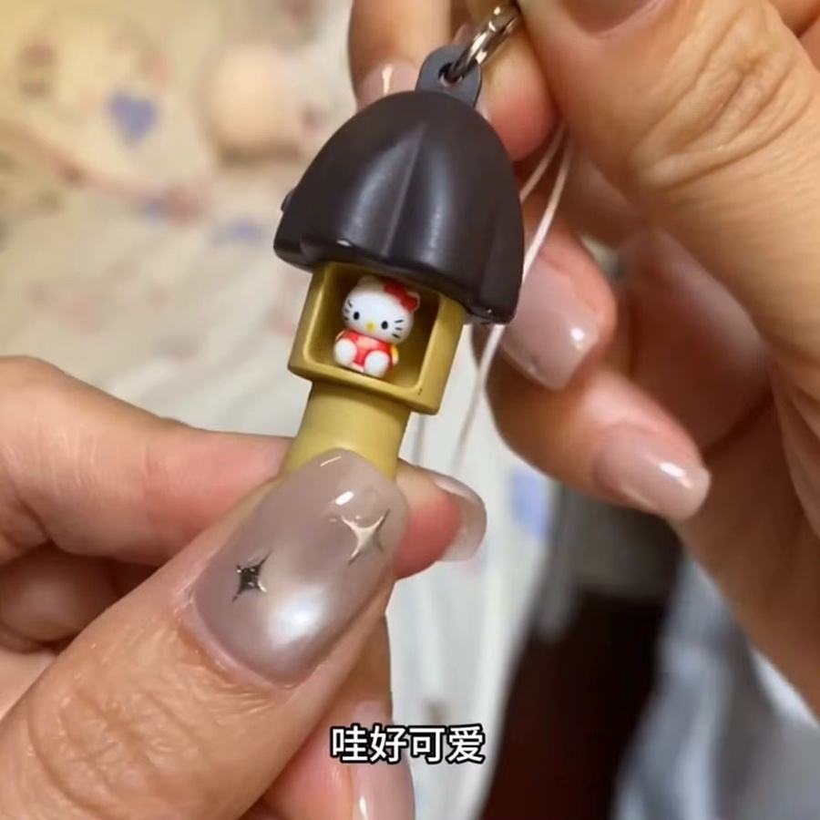 Sanrio Schlüsselanhänger Mini-Pilz, Bunt, Damen - Bild 4