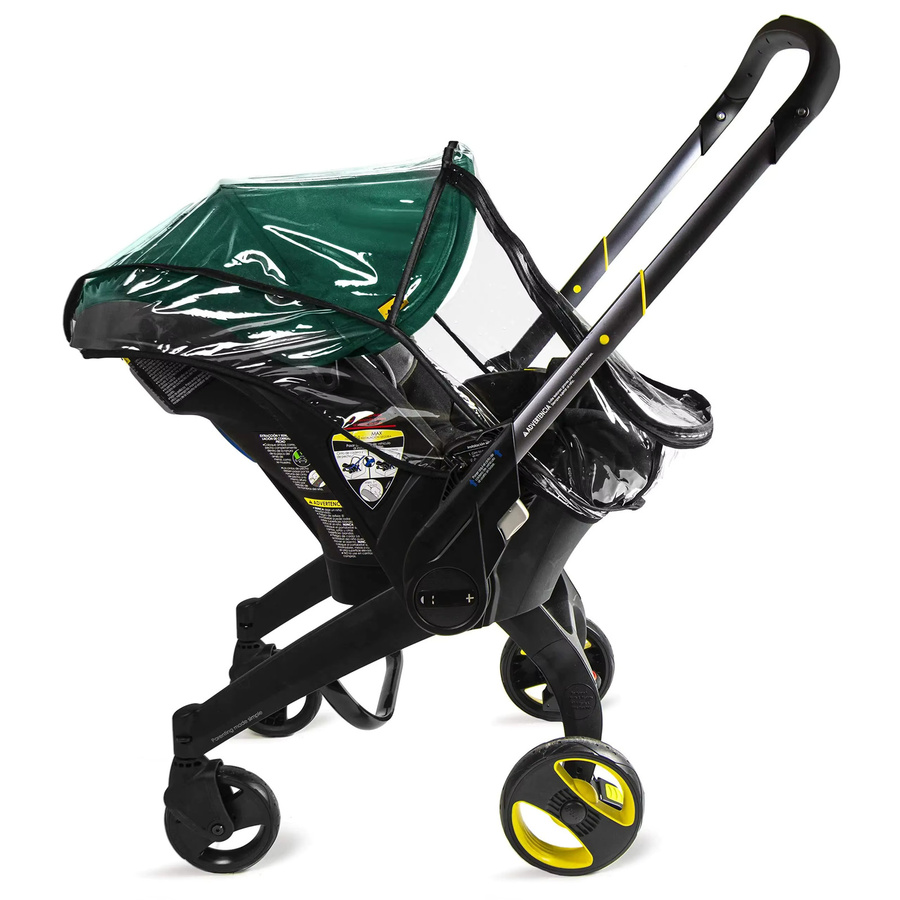 Doona 3-in-1 Regenschutz für Kinderwagen aus transparentem EVA HD-Vision - Bild 3