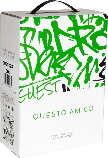 Questo Amico Weißwein Custoza 2023, trocken, Italien, 3,0 l - Bild 1