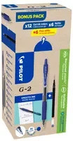 Pilot Gelschreiber G2-7 Blau mit nachfüllbaren Minen im 12er Set - Bild 3