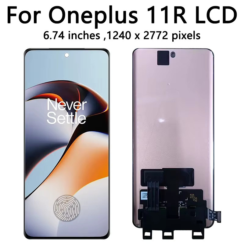 OnePlus 11R AMOLED LCD Display mit Touchscreen Digitizer Montage in Schwarz, 6,74 Zoll - Bild 3